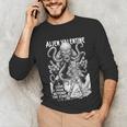 Alien Valentine Science Fiction Vintage Comic Book Unisex Long Sleeve T-Shirt Alien Valentine Science Fiction Vintage Comic Book Unisex Long Sleeve T-Shirt