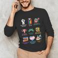 Ally Anti Trump Liberal BLM Love Is Love Banned Books Icons Unisex Long Sleeve T-Shirt