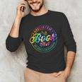 Anti Social Book Club Go Away I'm Reading Book Tie Dye Unisex Long Sleeve T-Shirt