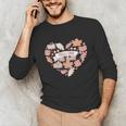 Big Book And Fall Heart Unisex Long Sleeve T-Shirt