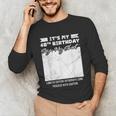 Birthday It's My 40th Birthday Guest Book Birthday Party Unisex Long Sleeve T-Shirt Birthday It's My 40th Birthday Guest Book Birthday Party Unisex Long Sleeve T-Shirt