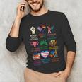 BLM Human Rights Feminism Trans Science Books LGBTQ Kindness Unisex Long Sleeve T-Shirt BLM Human Rights Feminism Trans Science Books LGBTQ Kindness Unisex Long Sleeve T-Shirt