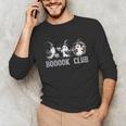 Boo Ghost Books Book Club Halloween Women School Teacher Unisex Long Sleeve T-Shirt Boo Ghost Books Book Club Halloween Women School Teacher Unisex Long Sleeve T-Shirt