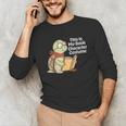 This Is My Book Character Costume Turtle Kids Reading Unisex Long Sleeve T-Shirt This Is My Book Character Costume Turtle Kids Reading Unisex Long Sleeve T-Shirt