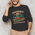 Book Dragon Christmas Reading For Fantasy Lovers Unisex Long Sleeve T-Shirt