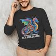 Be a Book Dragon Reading Unisex Long Sleeve T-Shirt