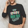 Book Fair Queen Literature School Book Fair Event Unisex Long Sleeve T-Shirt Book Fair Queen Literature School Book Fair Event Unisex Long Sleeve T-Shirt