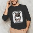 Book Lover What Happens At Book Club Stays Messy Bun Girls Unisex Long Sleeve T-Shirt Book Lover What Happens At Book Club Stays Messy Bun Girls Unisex Long Sleeve T-Shirt