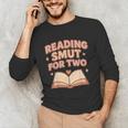 Book Lover Pregnancy Announcement Reveal Smut Unisex Long Sleeve T-Shirt Book Lover Pregnancy Announcement Reveal Smut Unisex Long Sleeve T-Shirt
