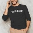 Book Nerd Unisex Long Sleeve T-Shirt