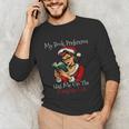 My Book Preference Has Me On The Naughty List Christmas Xmas Unisex Long Sleeve T-Shirt