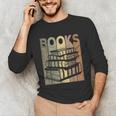 Book Reader Vintage Bookworm Retro Book Lover Unisex Long Sleeve T-Shirt