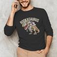 Book Reading Dinosaur T-Rex Dino Bookworm Unisex Long Sleeve T-Shirt Book Reading Dinosaur T-Rex Dino Bookworm Unisex Long Sleeve T-Shirt
