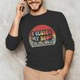 Book Shirt I Closed My Book To Be Here Nerdy Books Unisex Long Sleeve T-Shirt