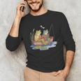 Book Shirt Frog Toad Fishing Vintage Book Frog Unisex Long Sleeve T-Shirt Book Shirt Frog Toad Fishing Vintage Book Frog Unisex Long Sleeve T-Shirt