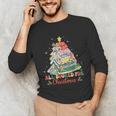 All Booked For Christmas Book Lovers Xmas Tree Lights Unisex Long Sleeve T-Shirt All Booked For Christmas Book Lovers Xmas Tree Lights Unisex Long Sleeve T-Shirt