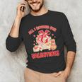 Booked For Valentine Books Lover Bookworm Librarian Teacher Unisex Long Sleeve T-Shirt
