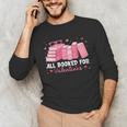 All Booked For Valentines Couple Bookworms Valentine’s Day Unisex Long Sleeve T-Shirt All Booked For Valentines Couple Bookworms Valentine’s Day Unisex Long Sleeve T-Shirt