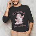 All Booked For Valentines Cute Cherub Vintage Book Lover Unisex Long Sleeve T-Shirt All Booked For Valentines Cute Cherub Vintage Book Lover Unisex Long Sleeve T-Shirt