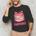 All Booked For Valentines Day Book Lovers Teacher Kids Unisex Long Sleeve T-Shirt