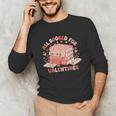 All Booked For Valentine’s Day Readers Teachers Bookworms Unisex Long Sleeve T-Shirt