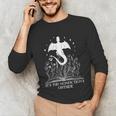 Bookish Dragon Book Club Reading Its Too Nonfictiony Outside Unisex Long Sleeve T-Shirt