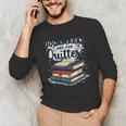 Bookmarks Are For Quitters Reading Quote Book Lover Unisex Long Sleeve T-Shirt Bookmarks Are For Quitters Reading Quote Book Lover Unisex Long Sleeve T-Shirt