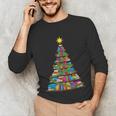 Bookmas Christmas Book Tree Book Lover English Teacher Unisex Long Sleeve T-Shirt Bookmas Christmas Book Tree Book Lover English Teacher Unisex Long Sleeve T-Shirt