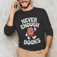 Books Or Book Reading Retro Unisex Long Sleeve T-Shirt Books Or Book Reading Retro Unisex Long Sleeve T-Shirt