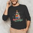 Books Make You Bright Christmas Librarian Book Lover Unisex Long Sleeve T-Shirt Books Make You Bright Christmas Librarian Book Lover Unisex Long Sleeve T-Shirt