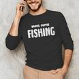 Books Coffee Fishing Unisex Long Sleeve T-Shirt Books Coffee Fishing Unisex Long Sleeve T-Shirt