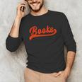 Books Reader Librarian Book Lover Bookworm Library Reading Unisex Long Sleeve T-Shirt