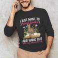 Books And My Savannah Cat Owner Savannah Cat Lover Unisex Long Sleeve T-Shirt Books And My Savannah Cat Owner Savannah Cat Lover Unisex Long Sleeve T-Shirt