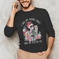 I Like My Books Spicy And My Coffee ICY Skeleton Women Unisex Long Sleeve T-Shirt I Like My Books Spicy And My Coffee ICY Skeleton Women Unisex Long Sleeve T-Shirt