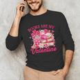 Books Are My Valentine Book Lover Heart Matching Party Unisex Long Sleeve T-Shirt Books Are My Valentine Book Lover Heart Matching Party Unisex Long Sleeve T-Shirt