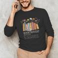 Booktrovert Cozy Book Lover Book Nerd Literary Humor Unisex Long Sleeve T-Shirt