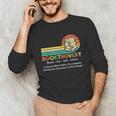 Booktrovert Definition Book Lover Unisex Long Sleeve T-Shirt