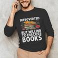 Bookworm Art For Men Women Book Reading Lover Bookish Unisex Long Sleeve T-Shirt Bookworm Art For Men Women Book Reading Lover Bookish Unisex Long Sleeve T-Shirt