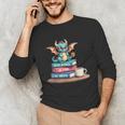 Bookworm Book Dragon Read Books Be Kind Stay Weird Unisex Long Sleeve T-Shirt Bookworm Book Dragon Read Books Be Kind Stay Weird Unisex Long Sleeve T-Shirt