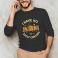 Bookworm I Have No Shelf Control Book Lover Unisex Long Sleeve T-Shirt