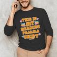 Bookworm This Is My Reading Pajama Book And Pajama Unisex Long Sleeve T-Shirt