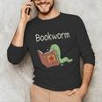 Bookworm Worm Reading Book Lover Read Books Librarian Unisex Long Sleeve T-Shirt Bookworm Worm Reading Book Lover Read Books Librarian Unisex Long Sleeve T-Shirt
