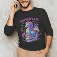 Bookwyrm Just a Girl Who Loves Dragons Books Dragon Reader Unisex Long Sleeve T-Shirt