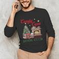Candy Cane Book Club Holiday Party & Book Exchange Unisex Long Sleeve T-Shirt Candy Cane Book Club Holiday Party & Book Exchange Unisex Long Sleeve T-Shirt