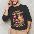 Cat Shirts For Women Book Lover Shirt Cats And Books Unisex Long Sleeve T-Shirt Cat Shirts For Women Book Lover Shirt Cats And Books Unisex Long Sleeve T-Shirt