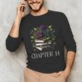 Chapter 14 14th Birthday Girls Book Lovers Gothic Flowers Unisex Long Sleeve T-Shirt Chapter 14 14th Birthday Girls Book Lovers Gothic Flowers Unisex Long Sleeve T-Shirt