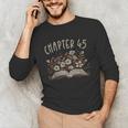 Chapter 45th Birthday Bookworm 45 Years Old For Book Lovers Unisex Long Sleeve T-Shirt Chapter 45th Birthday Bookworm 45 Years Old For Book Lovers Unisex Long Sleeve T-Shirt
