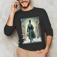Charles Dickens Christmas Classic Book Ebeneezer Scrooge -Adults Kids Small Short Sleeve T-Shirt Unisex Long Sleeve T-Shirt