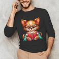 Chihuahua Reading a Book Dog Unisex Long Sleeve T-Shirt Chihuahua Reading a Book Dog Unisex Long Sleeve T-Shirt