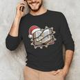 Christmas Book Festive Holiday Xmas Unisex Long Sleeve T-Shirt Christmas Book Festive Holiday Xmas Unisex Long Sleeve T-Shirt